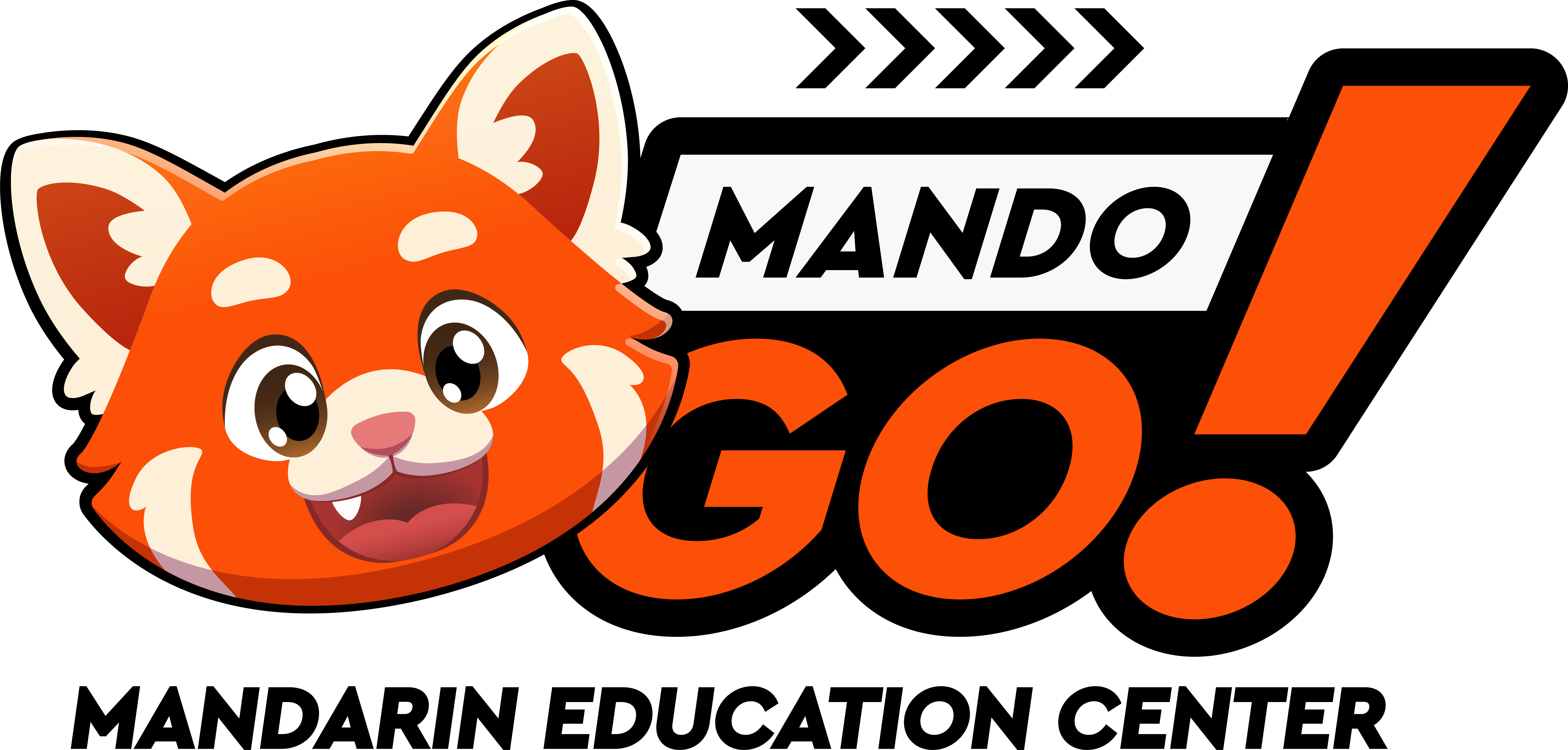Official Logo of MandoGO! Mandarin Education Center Pluit North Jakarta
